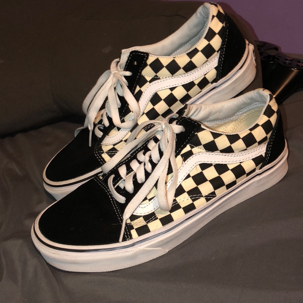 Checkered Old Skool Vans